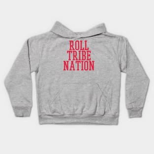 Roll Tribe Nation - Red Kids Hoodie